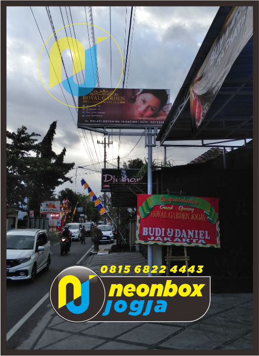Neon box Backlite di Jogja